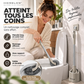 🚽Kit de brosses de toilettes télescopiques