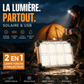 ☀️ Lampe portable à énergie solaire, projecteur multifonctionnel pour le camping et les situations d'urgence