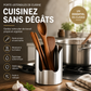 Porte-ustensiles de cuisine multifonctionnel
