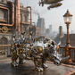 ⚙️ Figurines d'animaux steampunk – Version allemande