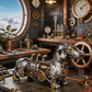 ⚙️ Figurines d'animaux steampunk – Version allemande