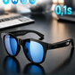 Lunettes intelligentes dotées d'IA avec ChatGPT, appareil photo 8 MP et enregistrement vidéo HD 1200P 4K, traduction en temps réel dans plus de 160 langues, Bluetooth 5.4, audio hi-fi et contrôle de la musique