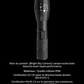 Lampe laser blanche ultra-puissante avec zoom réglable