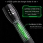 Lampe laser blanche ultra-puissante avec zoom réglable