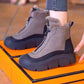 ✨Bottes de neige chaudes et imperméables avec fermeture éclair pour femmes