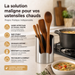 Porte-ustensiles de cuisine multifonctionnel