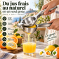 🍊 Presse-agrumes manuel portable en alliage de zinc, grand format