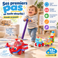 ✈️ Jouet d'avion à pousser à la main pour les bébés qui apprennent à marcher