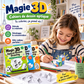 ✨Livre de coloriage 3D magique avec des modèles à reproduire !✨