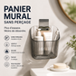 Panier de rangement mural pour la cuisine et la salle de bains