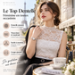👚Débardeur en dentelle ajourée pour femme
