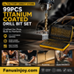 🪛 Soldes 2026 — Plus de 32000 vendus ! ⚒️ Lot 99 forets revêtus titane sortie usine