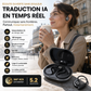 Écouteurs Bluetooth avec traduction IA dans 188 langues