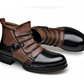 👢60% de réduction! ✨ Bottines en Cuir Véritable pour Homme – Confortable, Durable & Style Intemporel 🧥