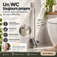 🚽Kit de brosses de toilettes télescopiques