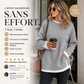 ✨Sweat-shirt à superposition deux pièces pour femme ✨👍