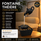 📢📢50% DE RÉDUCTION !! ⏰Fontaine Décorative Théière à Illusion Flottante