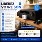 🎧 60% de réduction! 🔊 Récepteur Bluetooth 5.0 Adaptateur Audio – Streaming Sans Fil, Son Hi-Fi & Branchement Simple 📲