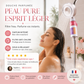 🚿 Pomme de douche parfumée avec surpresseur et filtre à eau