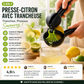 Presse-citrons avec coupe-citrons