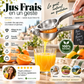 🍊 Presse-agrumes manuel portable en alliage de zinc, grand format