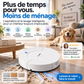 🤖 Robot aspirateur-laveur intelligent avec nettoyage automatique de la serpillière