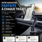 Support de verre à 360° pivotant et réglable pour voiture