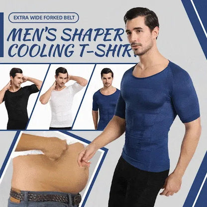 T-shirt thermique gainant pour homme