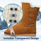 🧤 50% DE RÉDUCTION AUJOURD'HUI! ✨ Couvre-chaussures Antidérapants à 5 Griffes pour l'Extérieur - Semelle en Caoutchouc avec Griffes Réglables pour Randonnée & Glace ❄️🥾