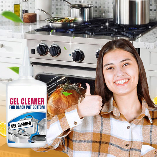 ⚡ Offre Spéciale : -50 % ! Nettoyant En Gel Anti-Taches Tenaces Pour Fonds Noircis 🛁🔥🍳