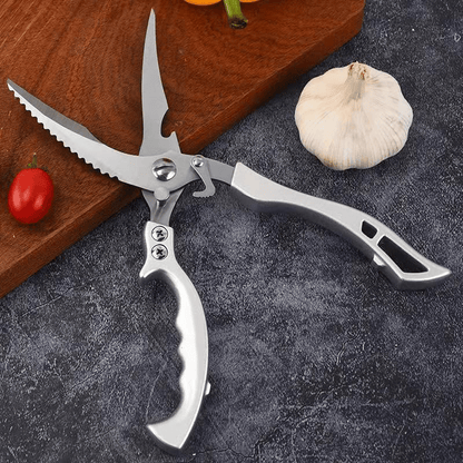 🍖 50% DE RÉDUCTION! ✂️ Ciseaux à Os Puissants – Lames en Acier Inoxydable, Poignée Antidérapante & Idéal pour Volaille & Viande 🔪