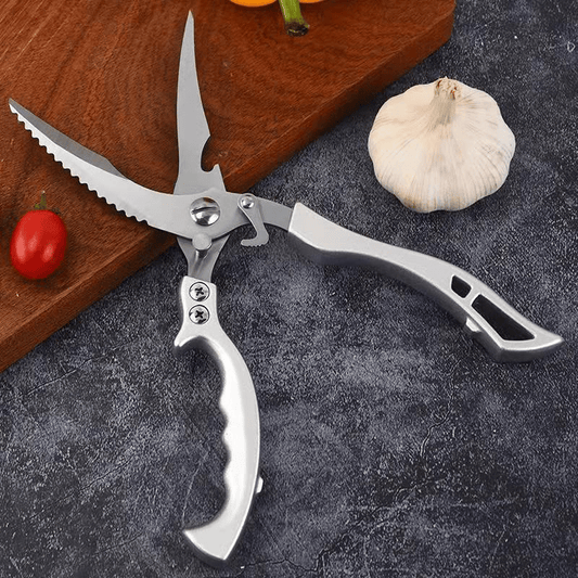 🍖 50% DE RÉDUCTION! ✂️ Ciseaux à Os Puissants – Lames en Acier Inoxydable, Poignée Antidérapante & Idéal pour Volaille & Viande 🔪