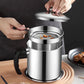 📢📢50% DE RÉDUCTION !! ⏰ Bocal à Huile de Cuisine en Acier Inoxydable 304 – Anti-Goutte, Sans BPA, Filtre Amovible, Idéal Cuisine & Table 🧑‍🍳🌿