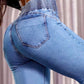 🔥 52% de réduction ! ⏰ Jean Évasé Taille Haute en Stretch – Silhouette Allongée, Confort Extensible & Look Élégant Toute la Journée 👖✨