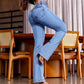 🔥 52% de réduction ! ⏰ Jean Évasé Taille Haute en Stretch – Silhouette Allongée, Confort Extensible & Look Élégant Toute la Journée 👖✨