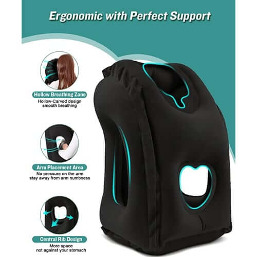 🧳 Save 50%! 💤 Inflatable Travel Pillow – Ergonomic & portable comfort ✨
