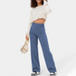 Pantalon extensible confortable et décontracté pour femmes