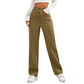 Pantalon extensible confortable et décontracté pour femmes