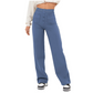 Pantalon extensible confortable et décontracté pour femmes