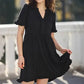 💕Nouveautés 2026 : 50 % de réduction !!💃👗Robe à volants et à encolure en V pour femm