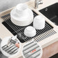 Egouttoir à vaisselle pliable pour la cuisine
