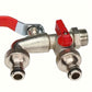 🚰 PROMO EXCLUSIVE : 50% DE RÉDUCTION ! ⚙️ Robinet de Jardin Universel en Acier Inoxydable à Double Sortie – Vannes Indépendantes, Installation Facile & Robuste 🔧