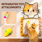 🎁✨Griffoir mural sans installation pour chat - Meule cubique verticale + protection pour canapé