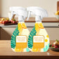 Spray dégraissant puissant pour la cuisine, parfumé à l'orange