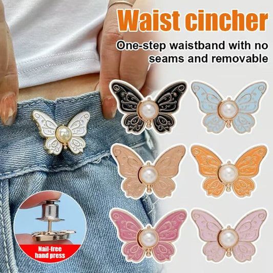Boucle d'ajustement de taille papillon amovible（Buy 1 Get 9 Free）