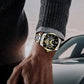⌚ 60% de réduction ⚙️ Montre Mécanique Automatique Homme – Cadran Squelette Style Romain, Étanche & Boîtier Acier Inoxydable ✨📦