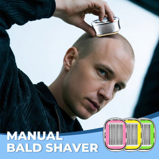 🎁55% de réduction pour une durée limitée🪒 Rasage Rapide & Confortable – Outil Manuel Spécial Crâne Chauve 💈👨‍🦲