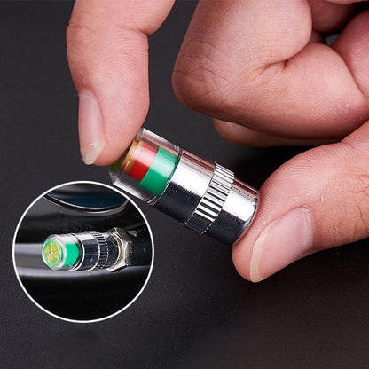 🚘 Sécurité Maximale sur la Route – Valve de Pression des Pneus à -50 % ! 🔧 ✨ Contrôlez Facilement la Pression & Évitez les Crevaisons !