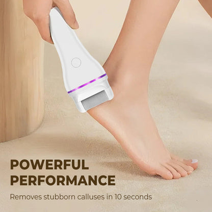 🎁 Temps limité 50% ✨Broyeur de pieds électrique rechargeable pour la maison moderne et portable ，avec 2 têtes de remplacement