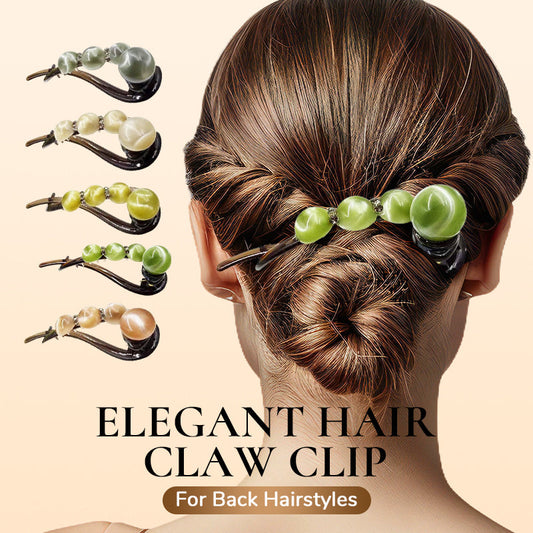 Élégante pince à cheveux pour les coiffures en arrière